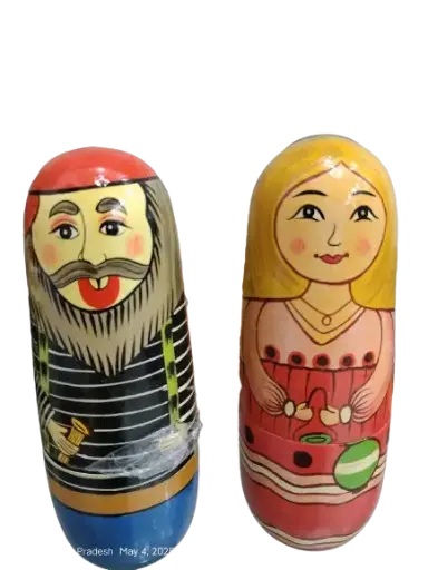 Wooden Men Women set